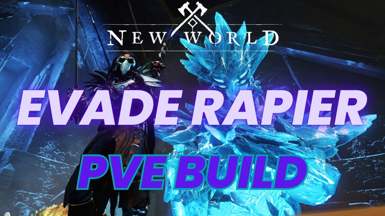 | NEW WORLD | | EVADE RAPIER SPEAR PVE DPS BUILD | M1 GLACIAL TARN PLAYTHROUGH |