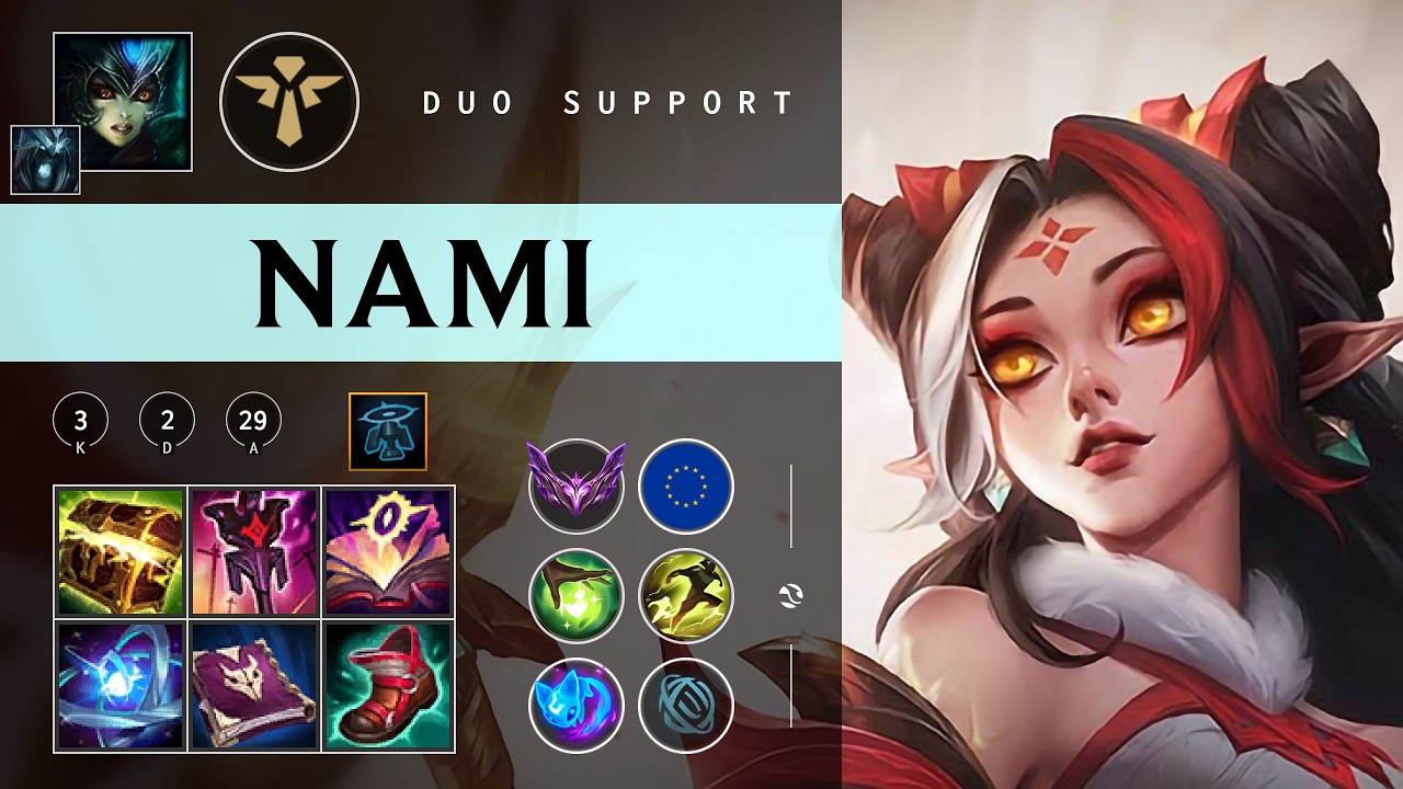 Nami Support vs Lulu - EUNE Master Patch 26.07