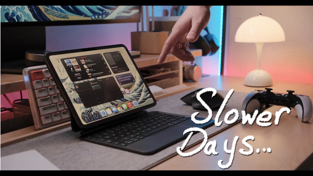 Living With the M5 iPad Pro | Slower Days & Productivity