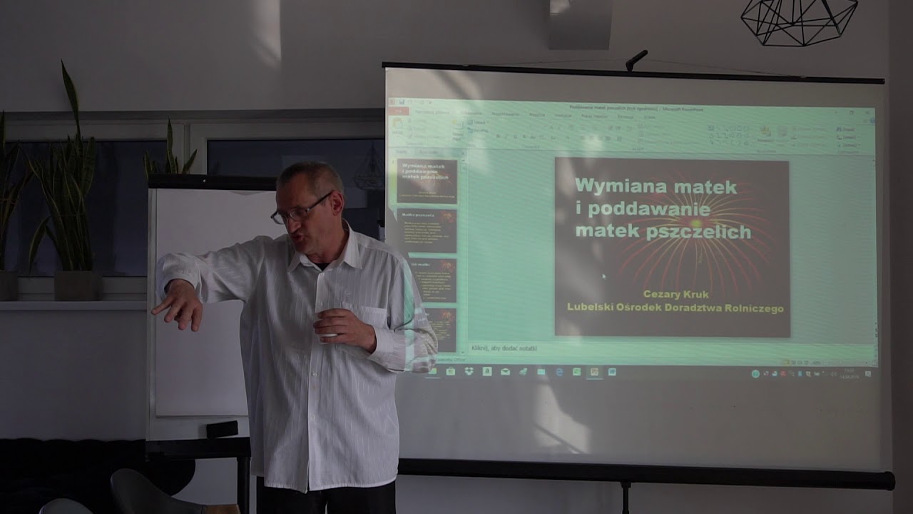 Wykład Wymiana i poddawanie matek pszczelich Cezary Kruk cz 1