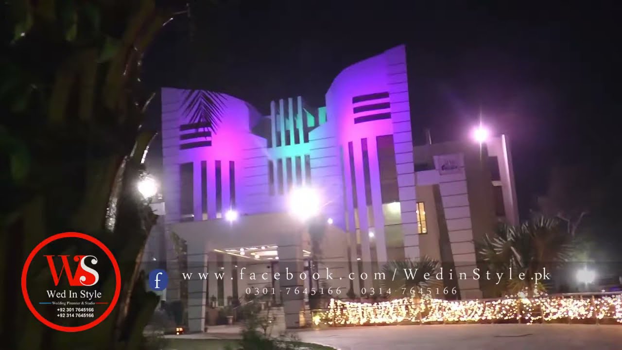 wed in style wedding planner Decore at Gn Hall Sadiq Abad Great Event