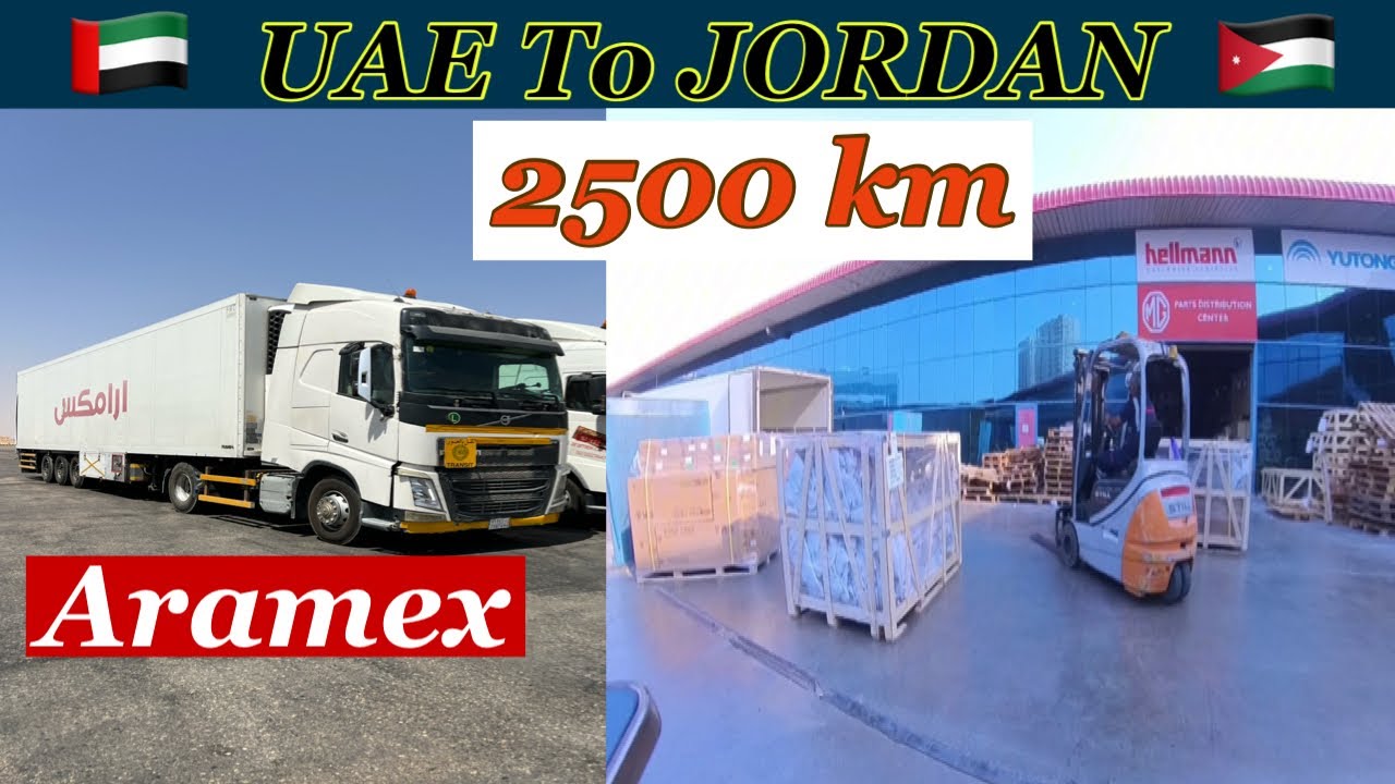 Loading to Jordan 2500 km alone trucks driver #driverlife #dubai #saudiarabia #gcc