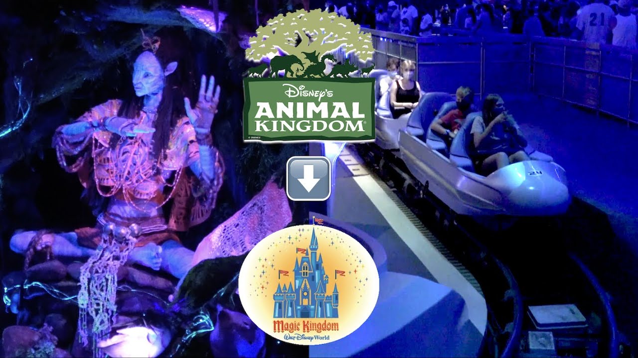 Park Hopping from Disney's Animal Kingdom to Magic Kingdom! 2021 Vlog
