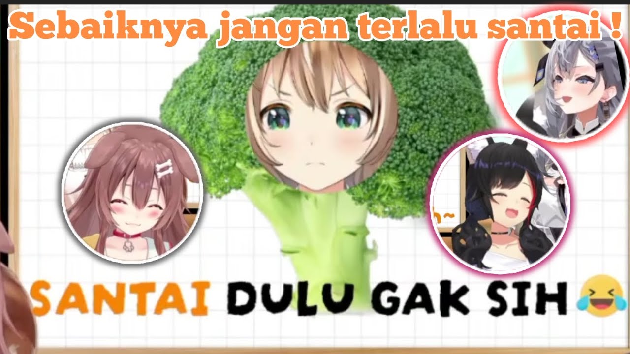Risu & Zeta kasih meme ini ke Korone & Mio senpai [Vestia Zeta/Ayunda Risu/Hololive]
