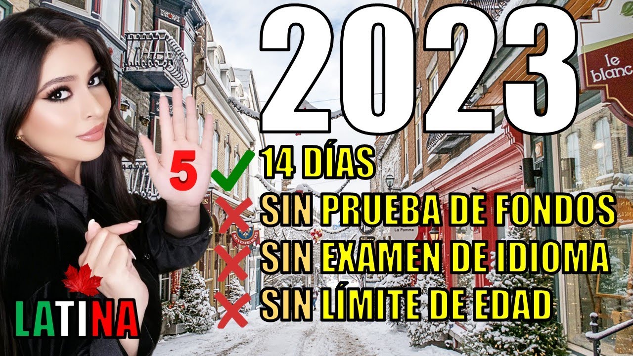 🚨Las 5 MEJORES maneras de MIGRAR A CANADÁ en 2023🍁 Más EFECTIVAS, más RÁPIDAS y menos COSTOSAS