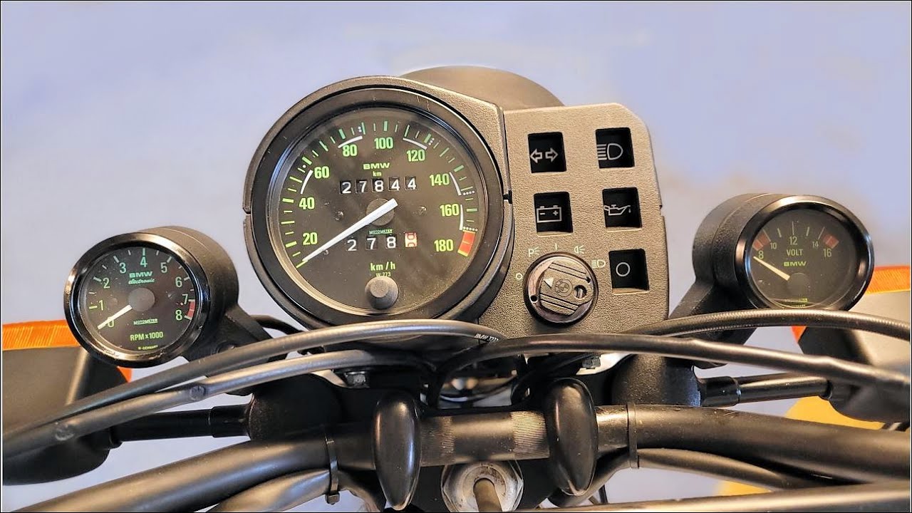 (2/4) BMW R 80 G/S - der 2-Ventiler Boxer mit der Einarmschwinge