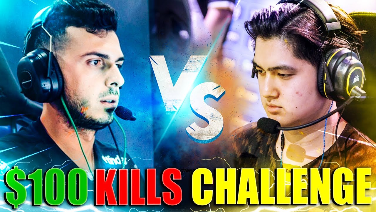 tarik vs autimatic | $100 KILLS Challenge
