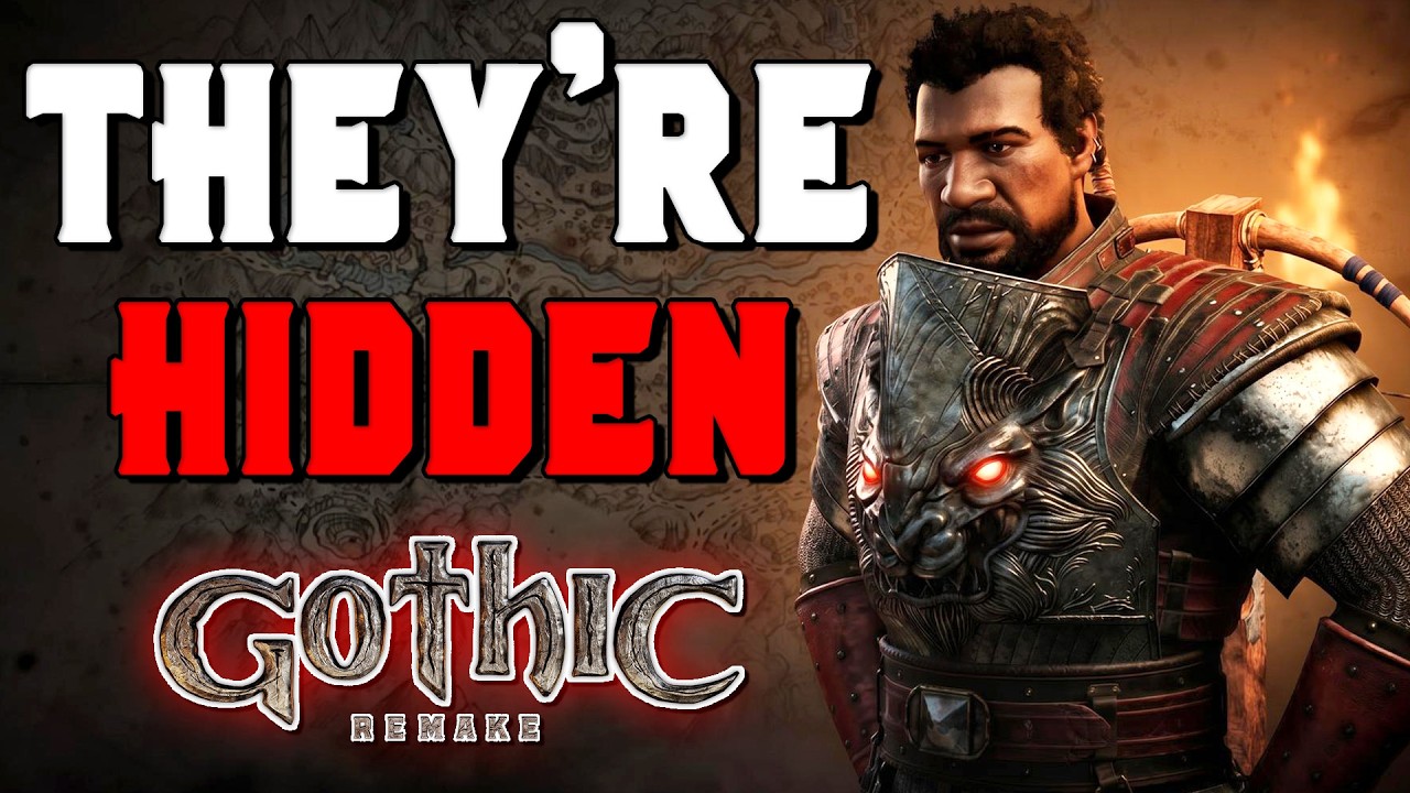 Gothic 1 Remake: учителя, которых пропускает большинство игроков