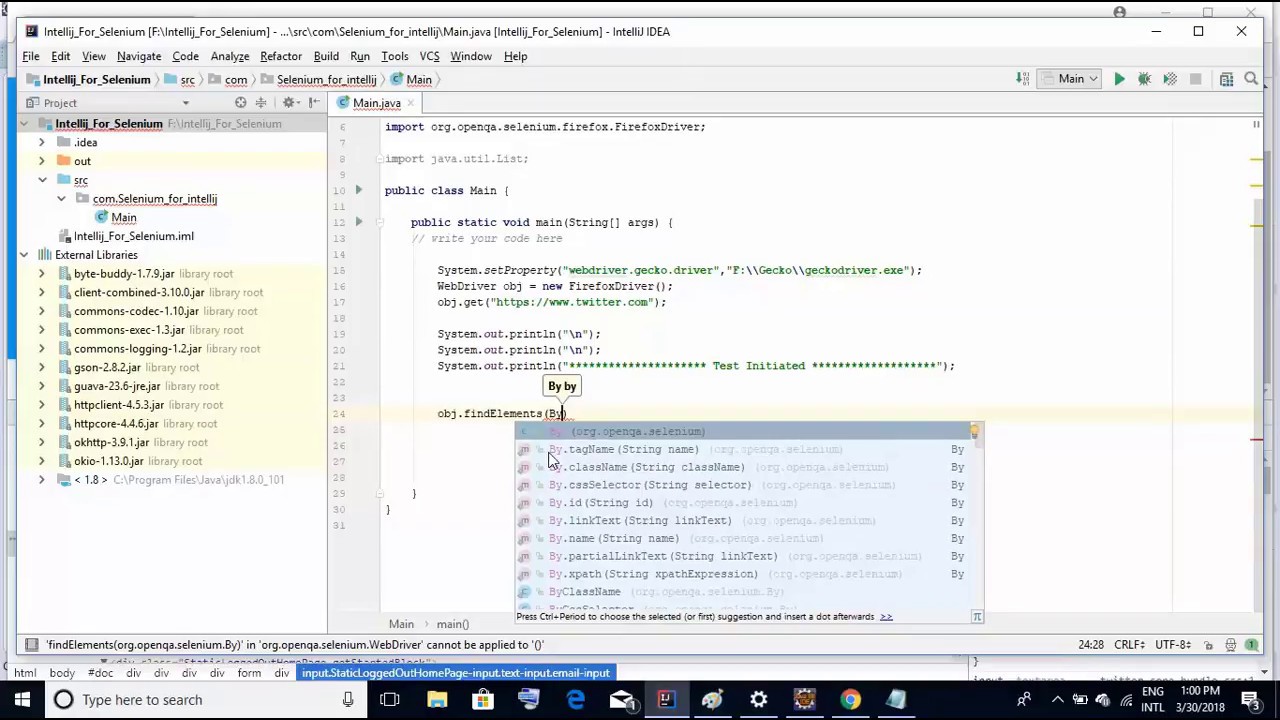 Selenium Interview Question: How to get the count of links on a web page