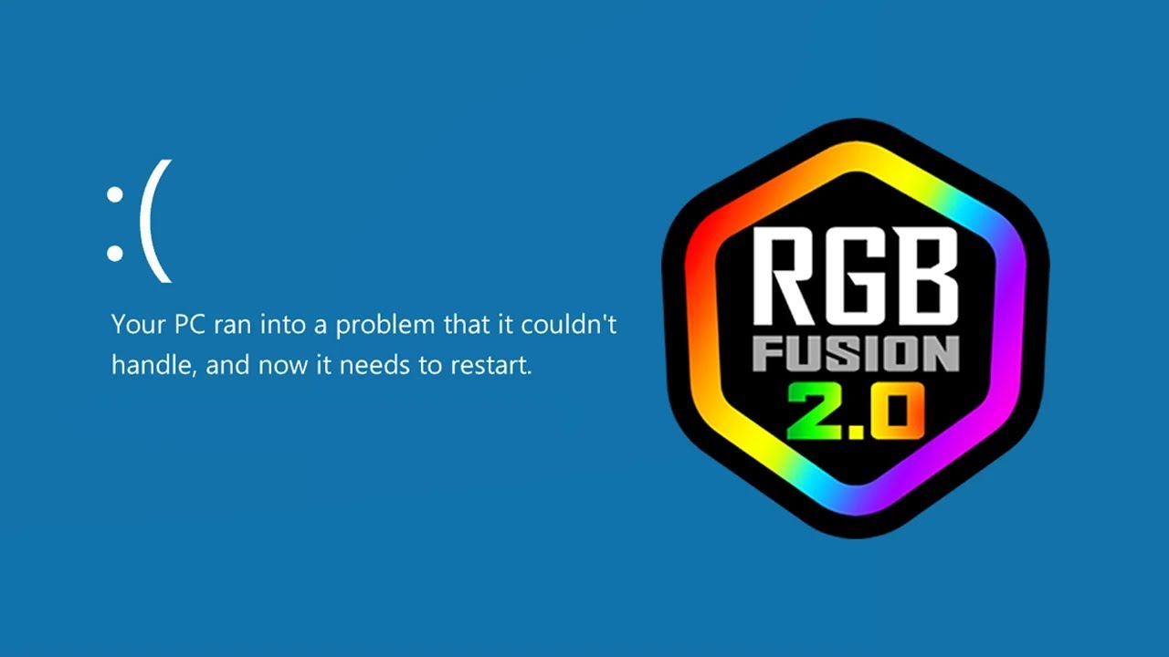 Fix Rgb Fusion 2.0 / не работает Rgb Fusion 2.0