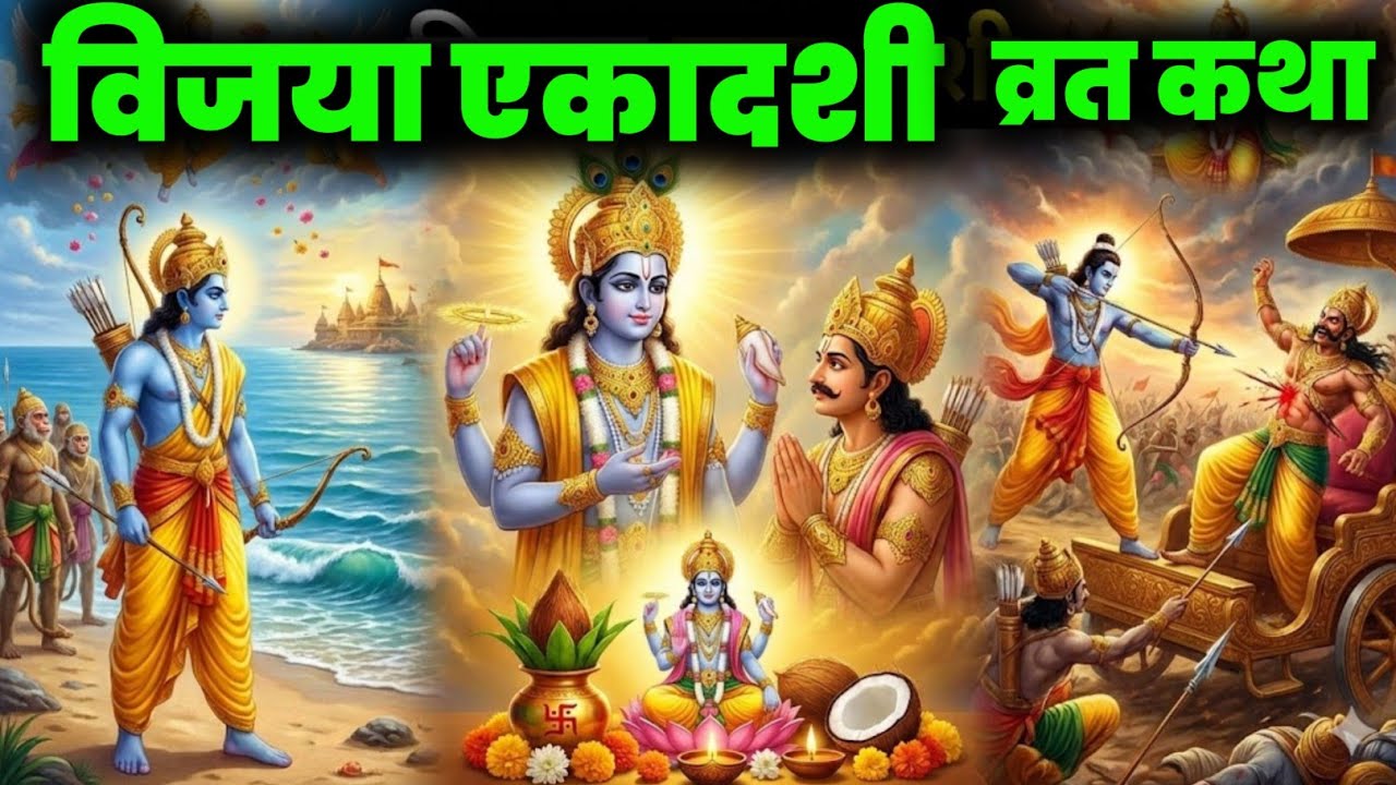 एकादशी व्रत कथा Ekadashi vrat katha एकादशी की कथा Ekadashi ki katha vijaya ekadashi vrat katha
