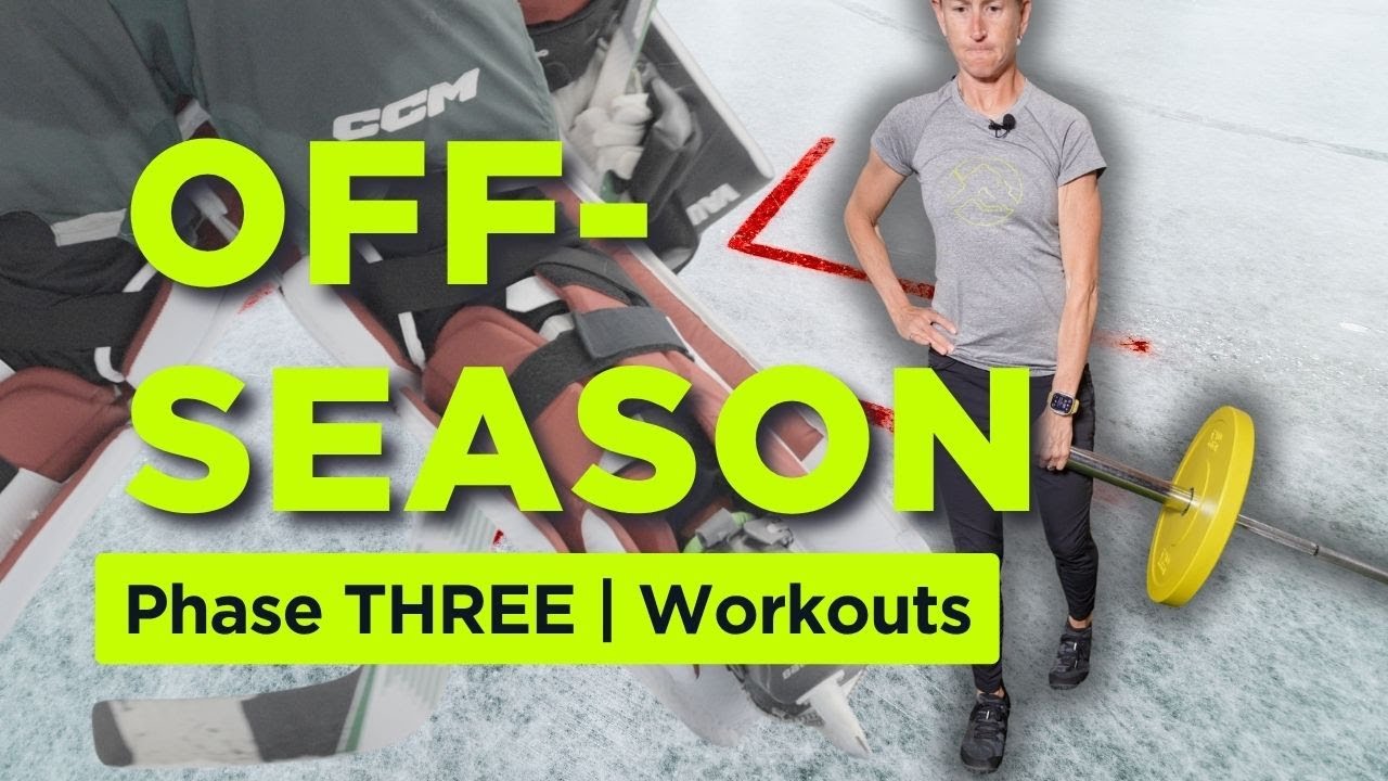 💪 Max Strength | Off Season Hockey Goalie Training - Phase 3