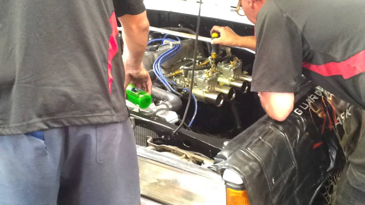 Datsun Bluebird L20B Twin Webers - First Start