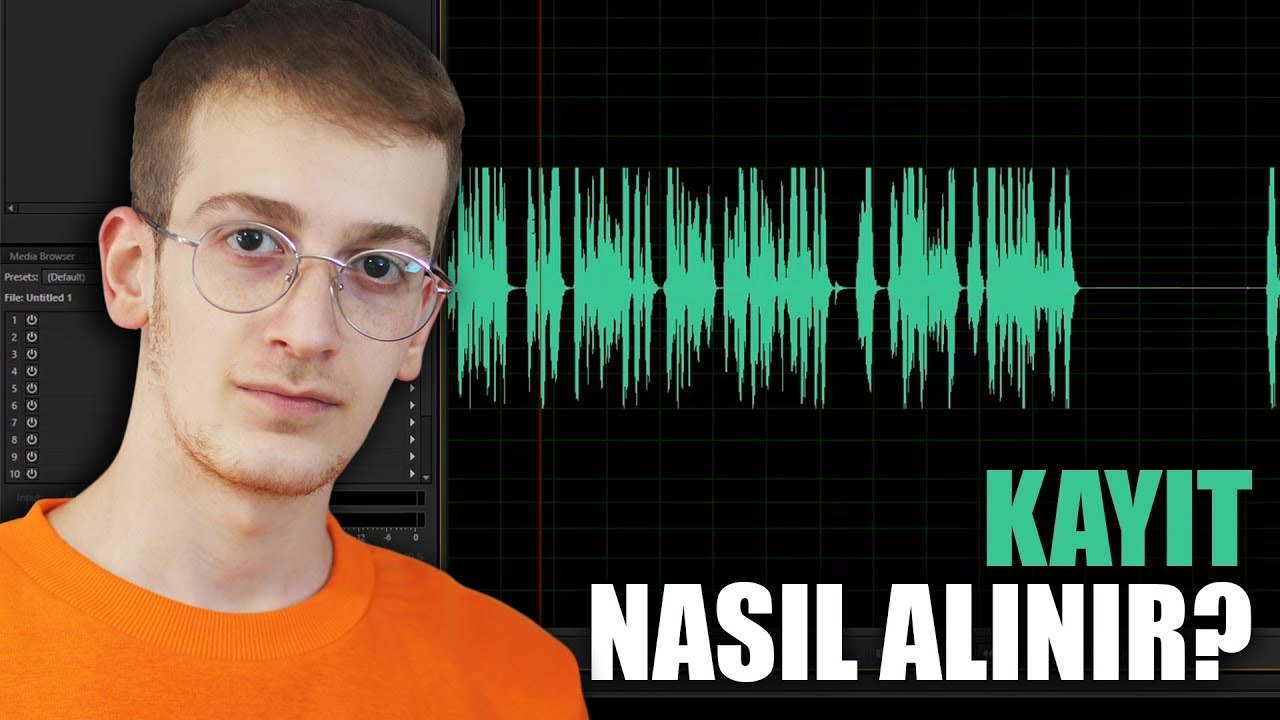 PROFESYONEL SES KAYDI NASIL ALINIR? 🎤 - Adobe Audition
