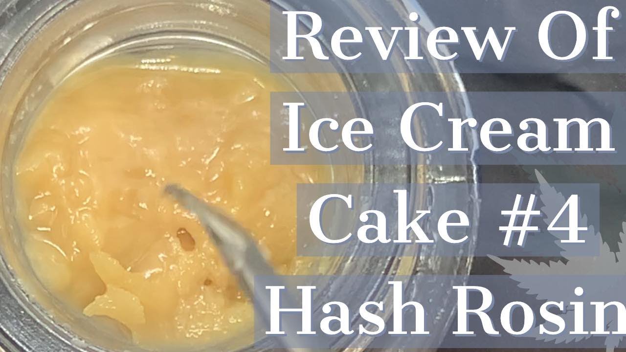 Review of Ice Cream Cake Hash Rosin by Tom Cruise Of Rosin