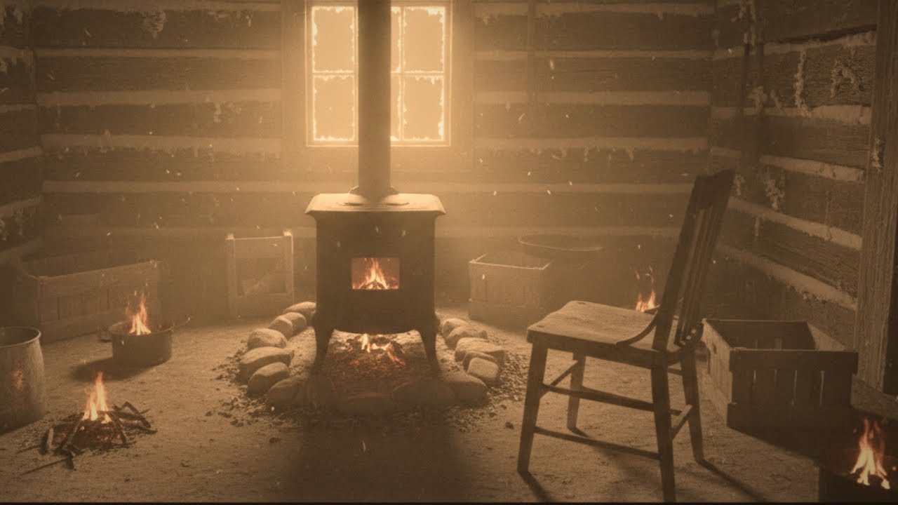 (Ozark Highlands, 1859) The Widow Harper Lit One Fire Too Many