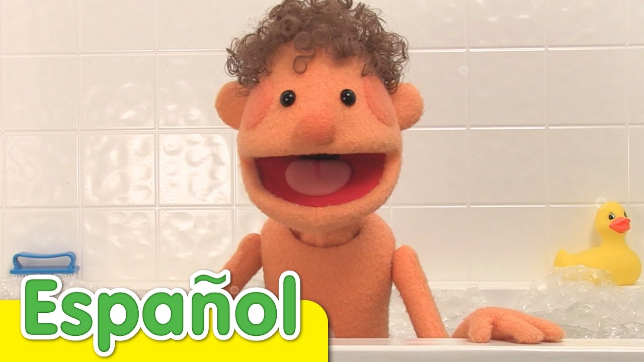 La Canci&oacute;n Del Ba&ntilde;o | Canciones Infantiles | Super Simple Espa&ntilde;ol