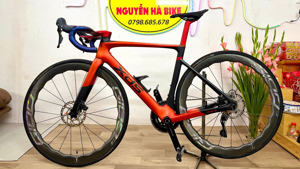 Sale XDS RS7 Úc Full Carbon Full Gr105-R7120 Disc 2x12 Jp CỐI NỔ 8kg Sz48-51 giá 24,5tr ĐT0798685678