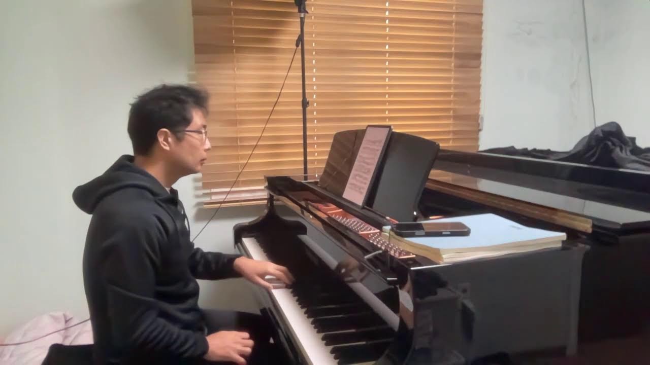 오밤 중에 바흐 치는 정비사 - bach Italian concerto sight reading