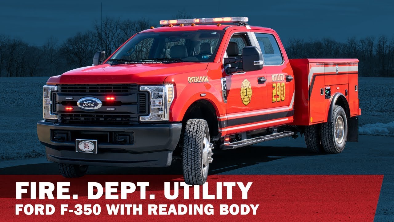 Fire Dept. Utility - Ford F-350 with Reading Body | 911RR
