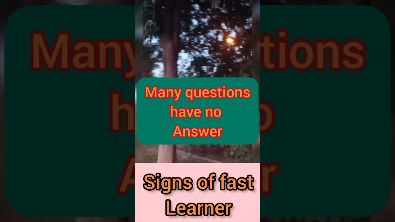 Signs of Fast Learner #shortsyoutube #fastlearner