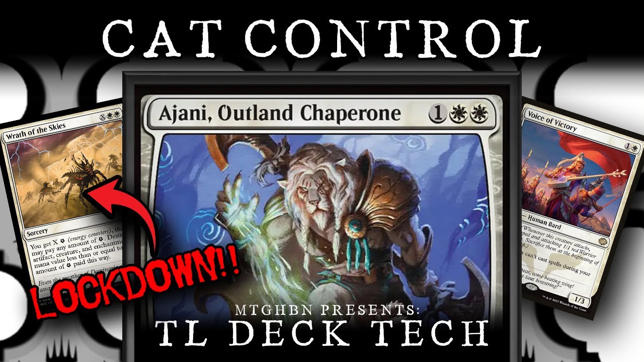 Outland Chap - Монобелая контрольная колода Аджани | Magic the Gathering - Обзор колоды от Tiny L...