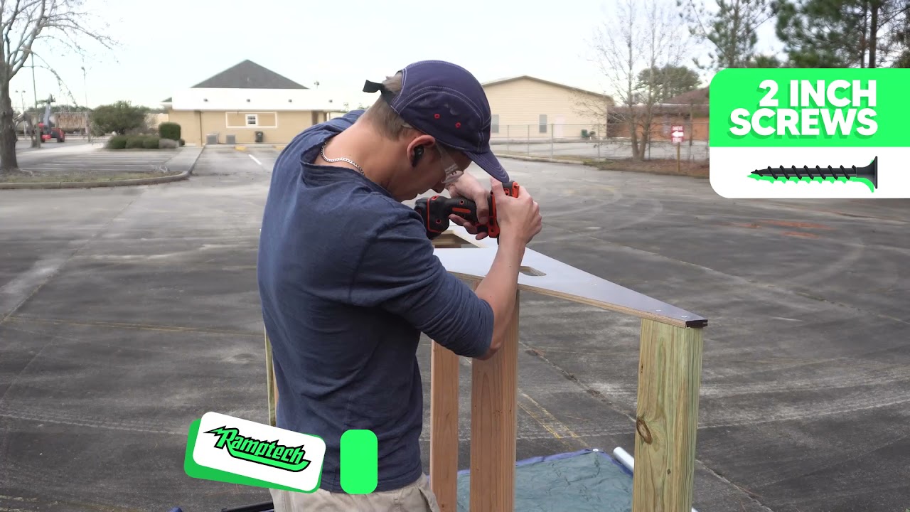 Ramptech 2ft Quarterpipe Assembly Instructional Video
