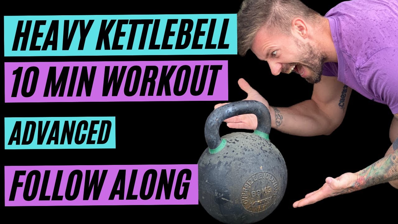 10 Minuten Ganzkörper Kettlebell Workout für Fortgeschrittene