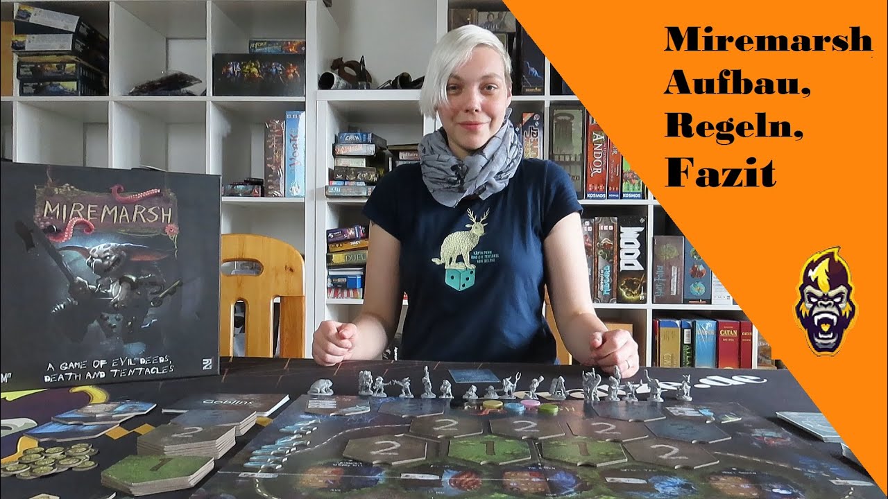 Miremarsh von Room 17 Games Aufbau, Regeln, Fazit