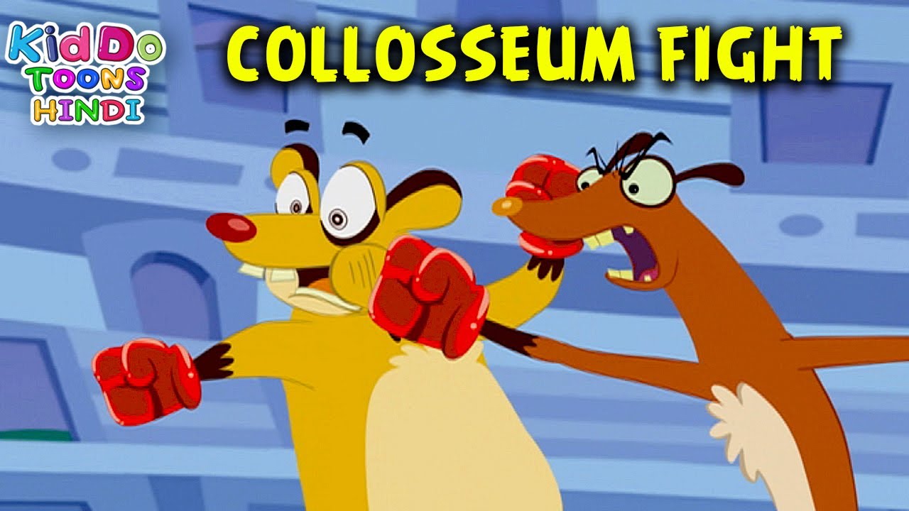 COLLOSSEUM FIGHT Chicken Stew Cartoon in Hindi | Comedy Chicken Video | Funny Chicken Cartoon Video