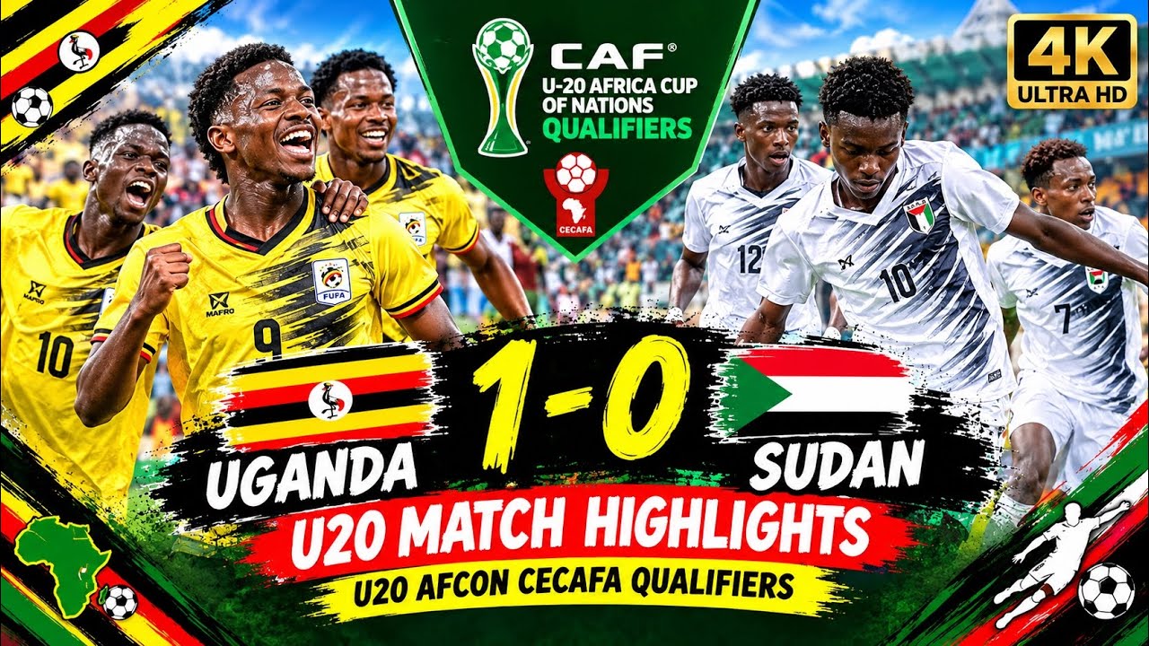 Highlights: Uganda 1 - 0 Sudan | U-20 Africa Cup of Nations Zonal Qualifiers | CECAFA