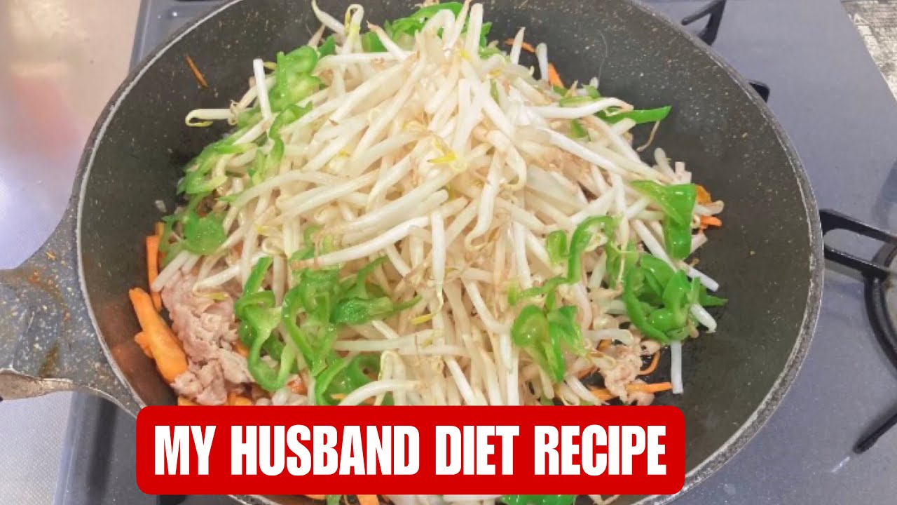 MOYASHI /BEAN SPROUT STIR FRY JAPANESE STYLE COOKING