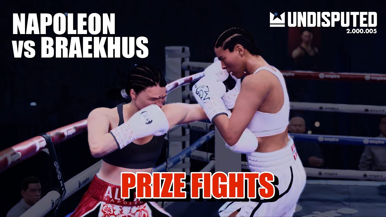 アリシア・ナポレオン vs セシリア・ブレークフス -PRIZE FIGHTS- | UNDISPUTED