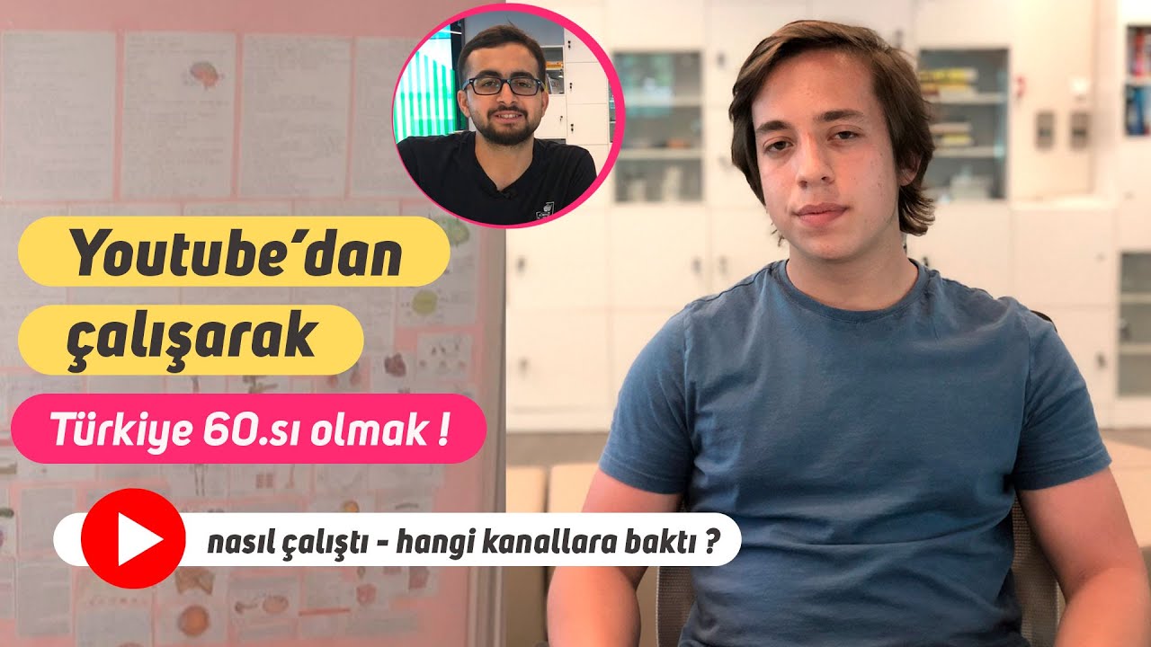 SADECE YOUTUBE’DAN ÇALIŞARAK YKS’DE DERECE YAPMAK ! YOUTUBE TAKTİKLERİ, KANAL ÖNERİLERİ…