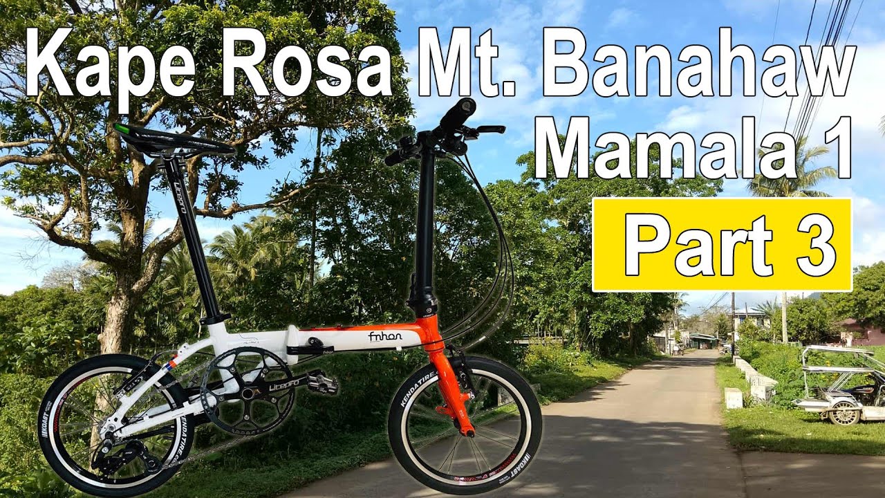 Kape Rosa Mt. Banahaw   Bike Ride  Part 3 Sariaya Quezon