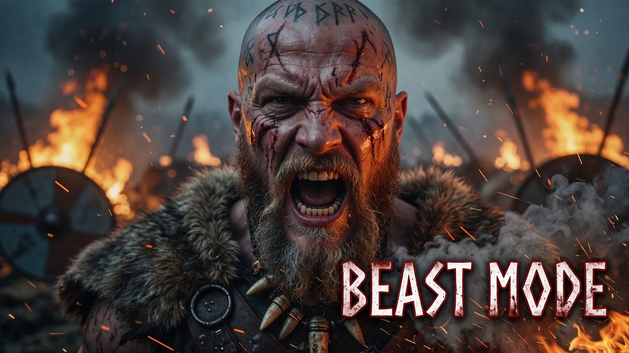 Viking Berserker Workout Mix ⚔️ Intense Nordic Trap for Gym & Combat Training 2026