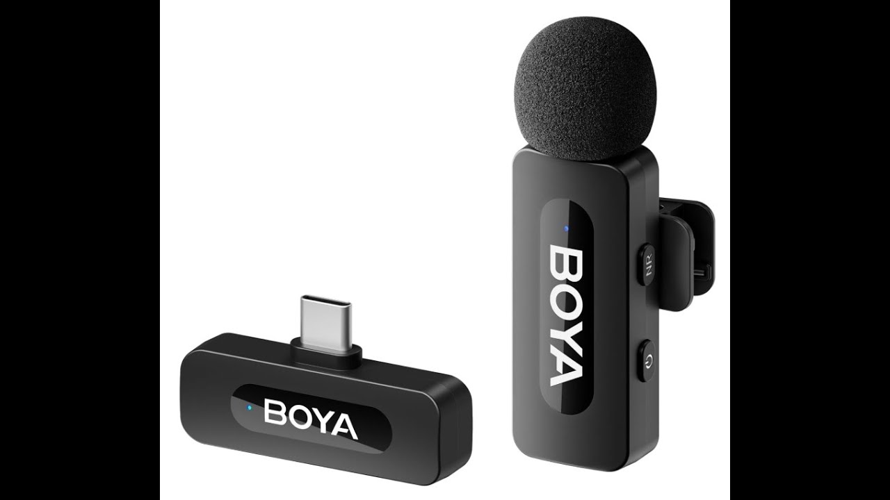 Micro cravate Boya BY-V10, &ccedil;a va tout changer pour pas cher.