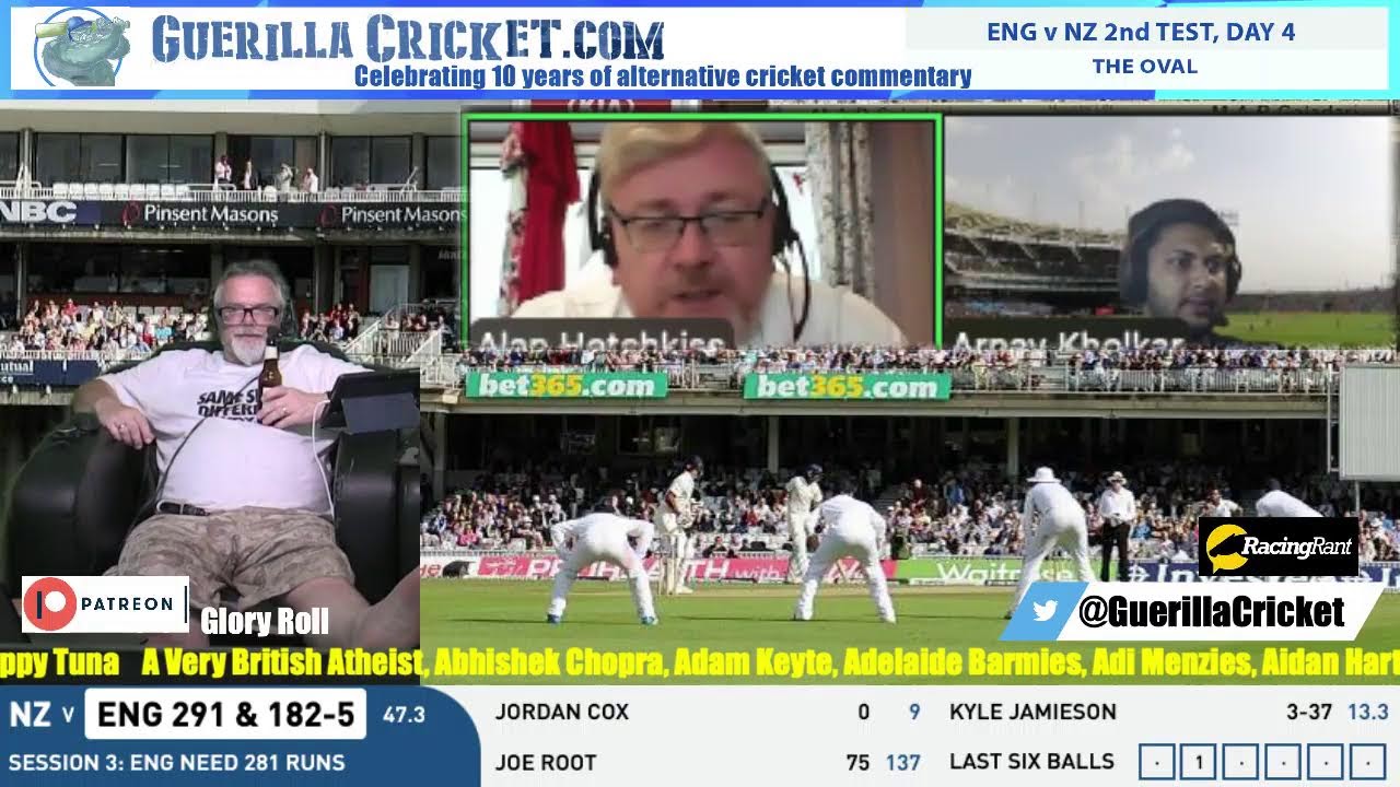 LIVE: England vs New Zealand 2nd Test Day 4 | Alternative Cricket Commentary | The Oval