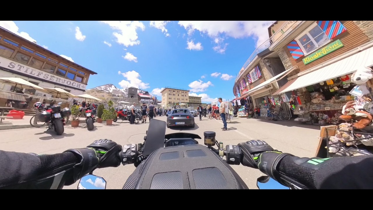 Stelvio Pass (Stilfserjoch)  Kawasaki Z H2 #bikelife #kawasakizh2  #StelvioPass #Stilfserjoch