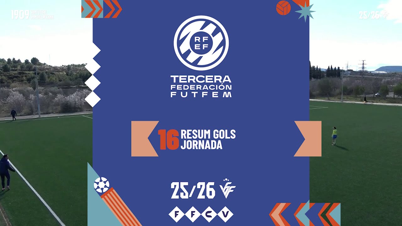 Resum Gols Tercera Federación de Fútbol Femenino Grupo VI Jornada 16