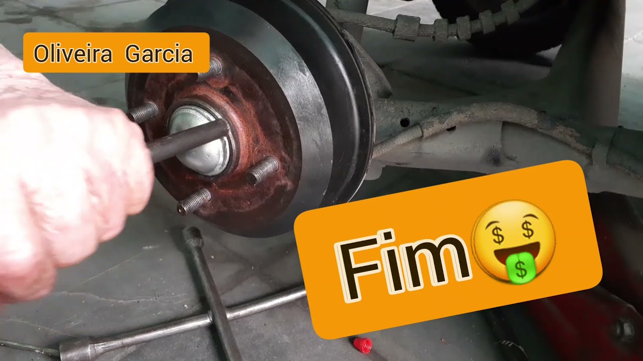 Como trocar rolamento da roda traseira Ford Ka 2010