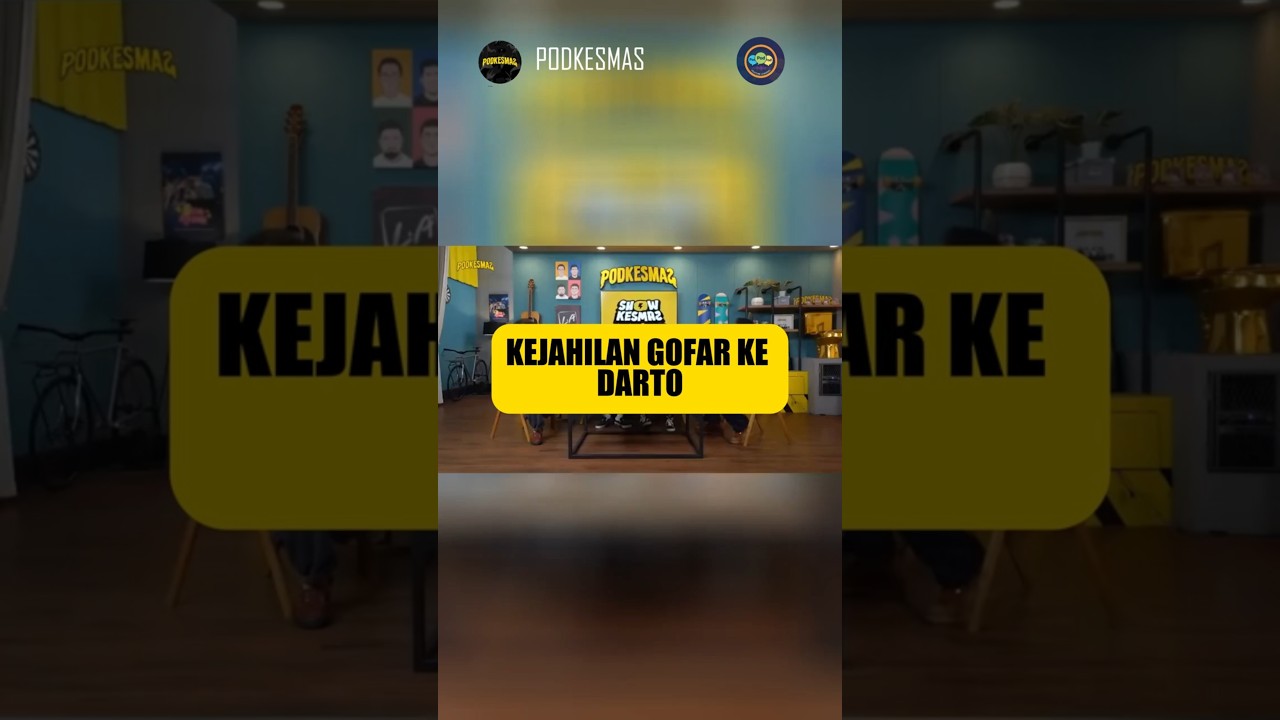 KEJAHILAN GOFAR KE DARTO #Shorts #YTShorts #GofarPodkesmas #GofarHilman #Podkesmas #PodcastIndonesia