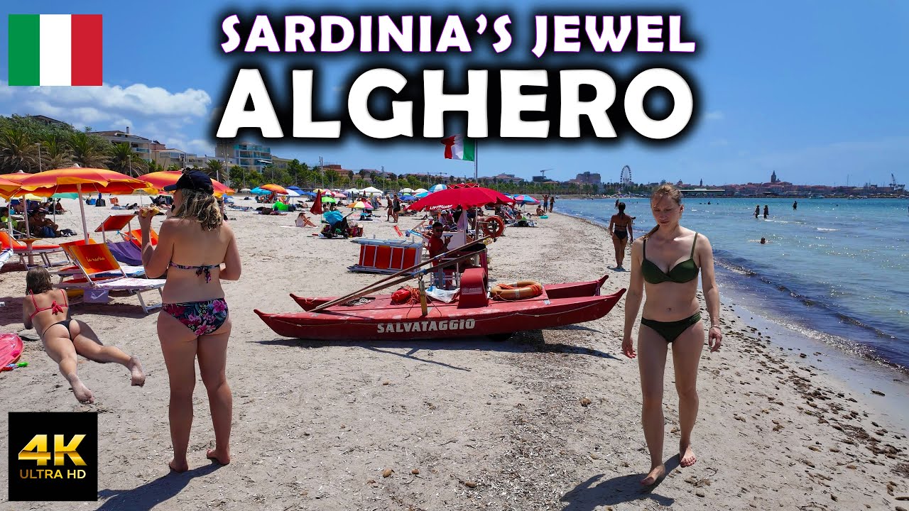 Alghero's Beach 🇮🇹 Italy's Best Summer Destination in Sardinia