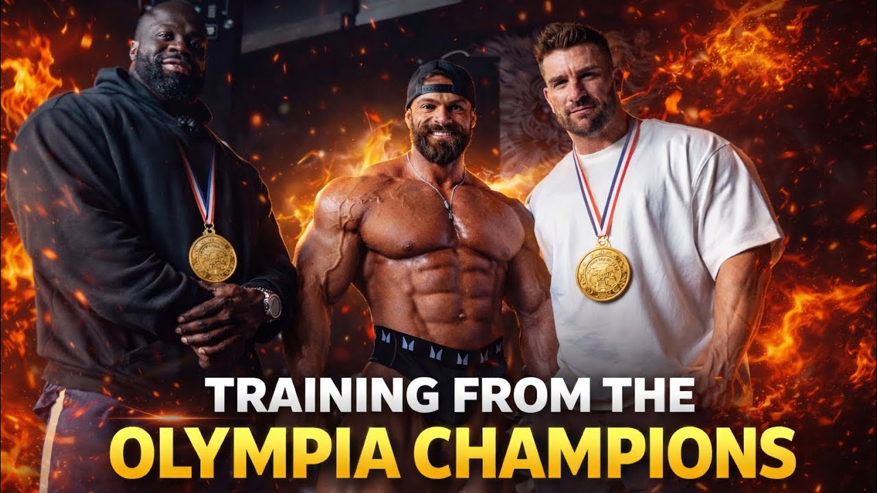 Trening z mistrzami Mr. Olympia / Ryan Terry i Samson Dauda