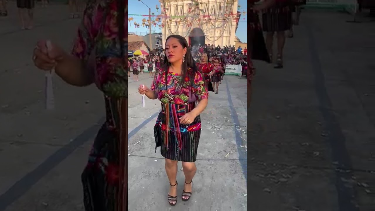Convite femenino 18 de Diciembre Chichicastenango. Feria Lemoa