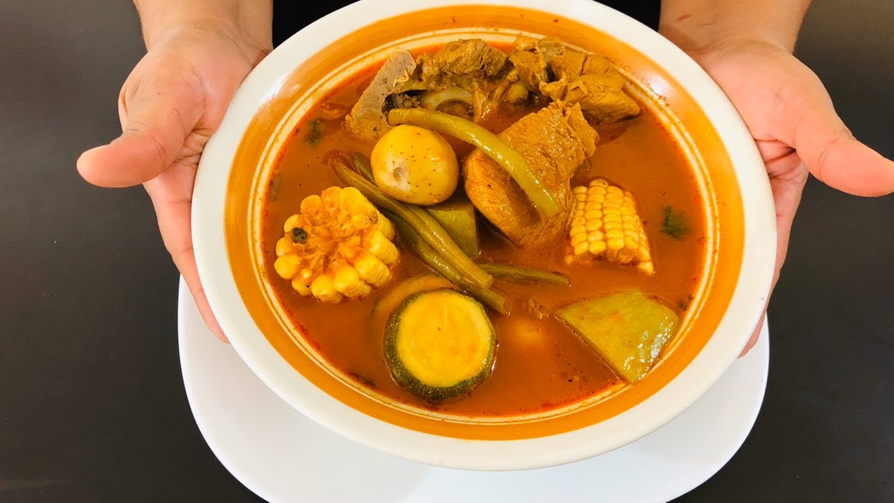 Auténtico Mole de Olla (carne de cerdo) -Receta Sabrosa y especial para estas fechas de frío-