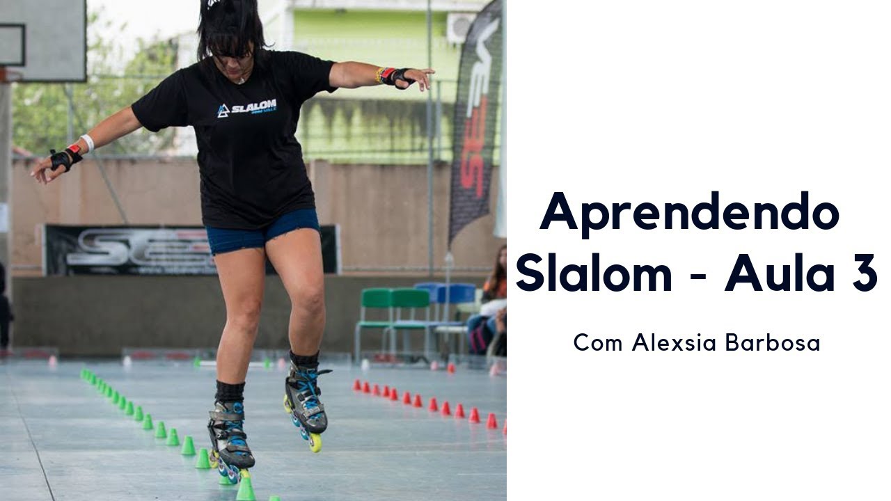 Patins - Aprender slalom iniciante - Manobra Toe Heel