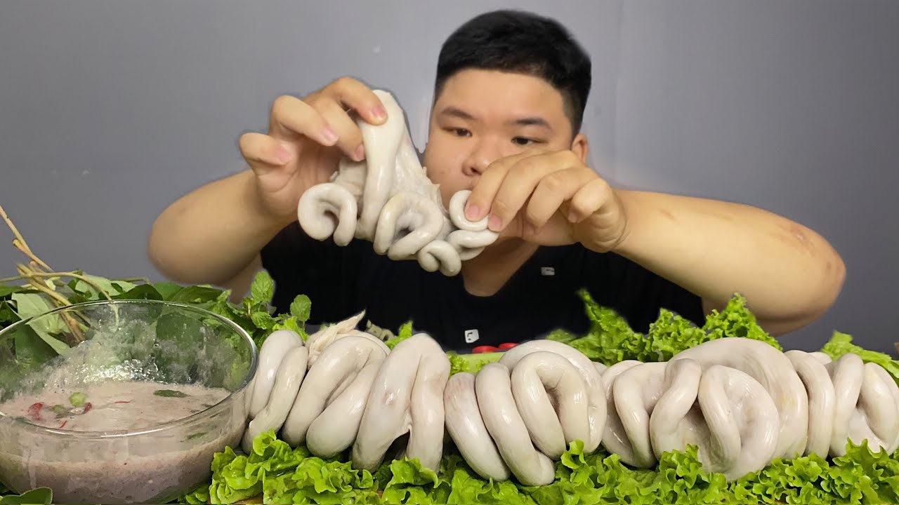 Mâm DỒI TRƯỜNG Luộc Chấm Mắm Tôm Siêu Ngon Siêu Giòn | Dương Doubar