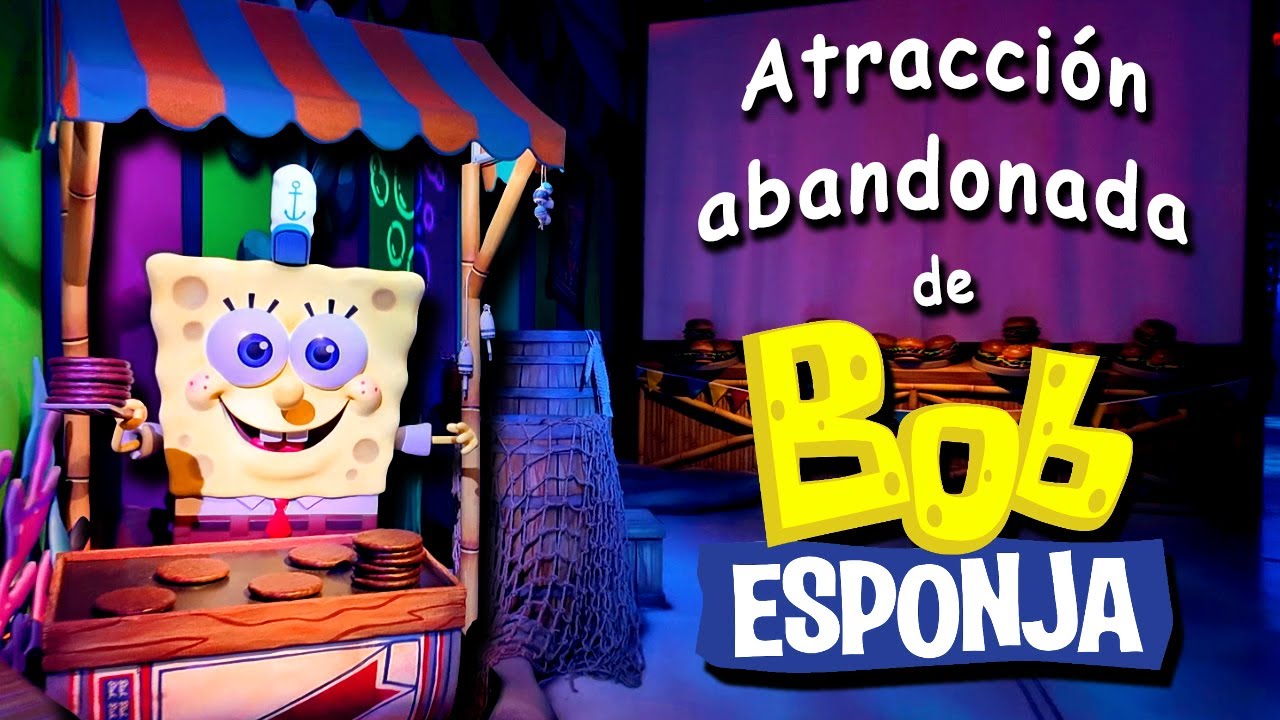 EXPLORANDO la atracci&oacute;n ABANDONADA de BOB ESPONJA en LAS VEGAS!!!