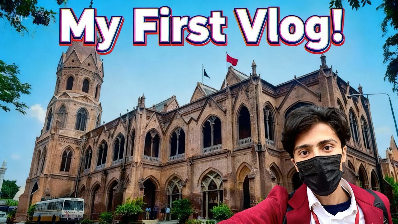 Have you seen my first vlog ?| first vlog | Journey to college |GC university | Arhamvibes00 |travel